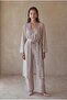 Vegan Silk Satin Four-Piece Bridal Dowry Set - Lx.26251 Neutral - 6