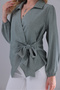 Double-Sided Tencel Fabric Satin Shirt - 3