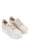 Genuine Leather Women's Black Sneakers & Sports Shoes - 3