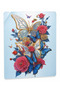 5D Diamond Stone Embroidery Kit Painting 21X25 cm Butterfly and Rose Pattern Diamond Painting