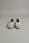 Genuine Leather Bella Laser Cut Casual Women's Ballerinas - 6