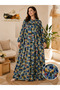 Viscose Long Robe Dress, Comfortable Fit, Oversize, Casual, Stylish, Islamic Dress, 100% Cotton