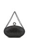 Women's Faux Leather Black Evening Dress Bag