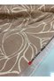 Luxury Natural Flocked Jacquard Fabric Dress Skirt Tunic Width: 150 cm - 3