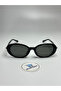 Tiferla |   Sunglasses Oval Black Glass |   Bone Black Frame |   Uv400 |   54 Ekartman - 3