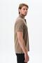 Men's Gray Regular Fit Basic 100% Cotton Pique Polo Neck T-Shirt Y 29374355402 - 5