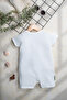 Safari Animal Figured, Short Sleeve, Snap-Shoulder Baby Romper - 5