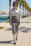 Women's Sarong Cut Midi Skirt Wrap Detailed Plaid Woven Fabric Daily Casual Modern Stylish Comfortable - 3