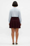 Women's Plus Size High Waist Skater Cut Mini Skirt with Shorts Sandy Textured Comfortable Casual Modern - 5