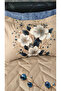 Karen Four Seasons Quilted Double Duvet Cover Set 6-Piece Fitted Sheet - 4