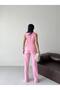 Sleeveless Double-Breasted Vest Pants Set Stylish Women's Two-Piece Set - 8