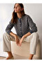 Women's Polka Dot Buttoned Knitwear Cardigan - 4