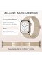 Braided Loop Nylon Elastic Sport Replacement Band Compatible with Apple Watch Ultra 2 Series 9 8 7 6 5 4 3 2 1 SE - 5