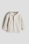 Waffled cotton cardigan - 4