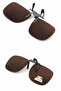 Small Latch Polarized Sunglasses Clip on Eyeglasses Flip up Lightweight Mechanism Epk21 - 2