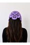 Retro Style Hand Knitted Bandana - Trendy Hair Accessory - Summer Hair Band Purple - 5