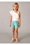 Girl's Tasseled Shorts Mint 234 - 2