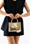 Rolhp Model Gold (Gold) Women's Hand and Shoulder Bag
