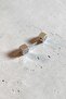 Perforated Cube Model Men's Women's Unisex 316L Steel Earring 1 Piece - 2