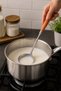 Japanese Style Ladle - Professional 304 Grade Stainless Steel - Wooden Acacia Handle - Extra Quality - 4