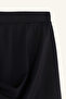 Z0670Azbk81 Black Regular Fit Pile Look Black Swim Shorts - 3