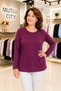 Women's Classic Combed Cotton Blouse for Middle-Aged and Older Women 30261