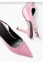 Buckle Detailed Heeled Klaik Women's Heeled Shoes - 2