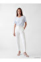 Striped 100% Cotton Women's T-Shirt - 2