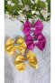 Satin Double Children's Buckle 3 Pairs - 5