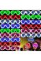 Glow Model 3 Multi-Function Light-Up Shutter Party Glasses, Assorted Colors, 12-Pack BX - 4