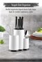 Countertop White Spoon Holder & Knife Holder & Ladle Holder & Organizer