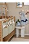 Baby Crib Bed Edge Organizer Crib Organizer Baby Bedside Organizer Crib Organizer with Pockets 48X23 cm - 2