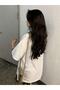 Women / Girls White Oversize T-Shirt Go Cıvfilet Printed - 2