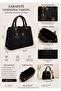 Luna Women's Hand and Shoulder Bag with 2 Compartments, Special Day and Daily Hand Bag - 2