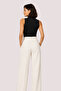 Women's 4-Piece Stand Collar Sleeveless Cotton & Modal Stretch Basic Undershirt - 4-Piece Advantage Pack - 6