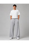 Economic Package: 2-Piece Black Gray Wide-Leg Men's Sweatpants Comfortable Wear - 5
