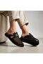 (Bianca) Mesh Closed Toe Casual Women's Slippers Black - 3