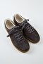 Palminteri Men's Genuine Leather Lace-Up Anthracite Sneakers - 3