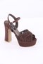 Cinderella Lace High Platform Evening Dress Shoes - 4