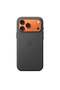 جراب TechWoven لهاتف iPhone 17 Pro Max مع MagSafe - أسود