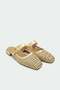 Duca Knitted Detailed Buckle Women's Slippers - 3