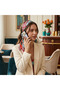 Universal Chain Scarf with Adhesive and Clip Phone Bag Suitcase Accessory Orange - 4