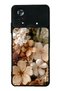 حافظة هاتف لامعة بتصميم باقة الخريف لهاتف Xiaomi Poco X4 Pro