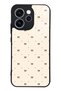 Oppo Reno 15 Pro Beige Coquette Pattern Design Glossy Phone Case