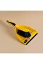 Dustpan with Brush-RF11193 with Durable Stiff Bristles and Comfortable Grip, Black and Yellow - 4
