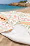 Pineapple Floral Tropical Beach Towel-Bohemian Pastel Pink Marine Pool Sea Quick Drying Cover Towel - 5