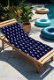 Denizatı Marine Beach Towel Coverlet - Navy Blue White Nautical Quick-Drying Microfiber Towel Coverlet - 6