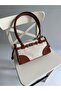 Tunus Model Hand and Women's Shoulder Bag Linen Tan