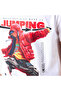 Crew Neck Short Sleeves T-shirt with Graphic Print - 5