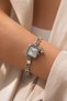Cessy Heart Silver Women's Watch Heart Detailed Steel Bracelet Cord White Dial Vintage Luxury Women's Wristwatch 2026 - 2